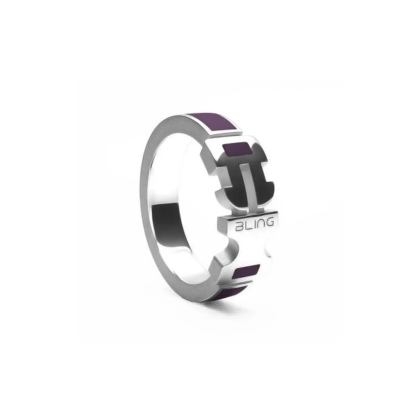 Anello Buckle - Aubergine
