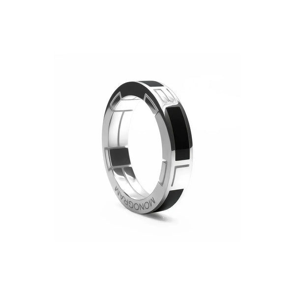 Anello Monogram Multi - Onix Black