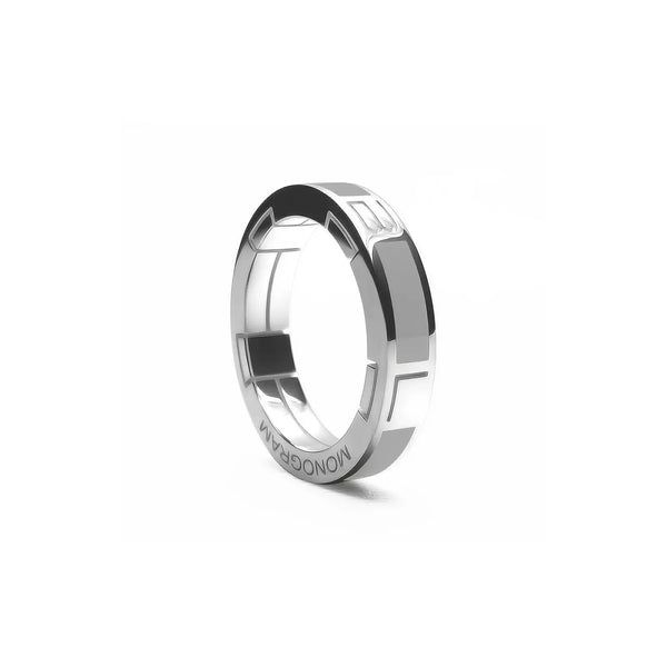 Anello Monogram Multi - Platin Grey