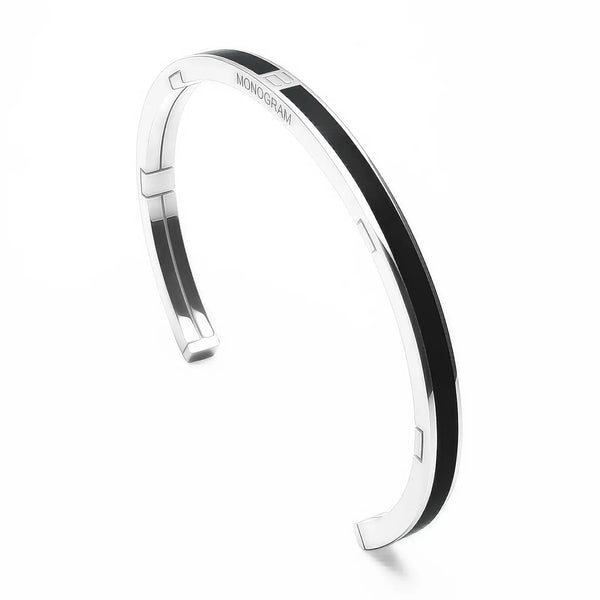 Bracciale Monogram Mono - Onix Black