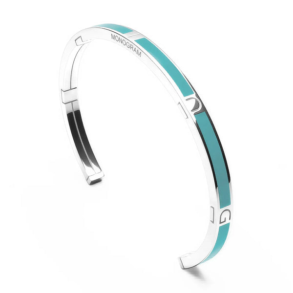 Bracciale Monogram Multi - Cyan