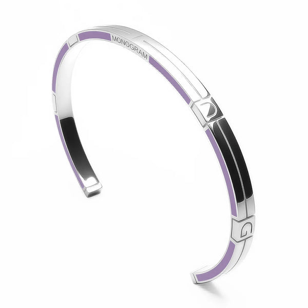 Bracciale Monogram Verso - Lavender
