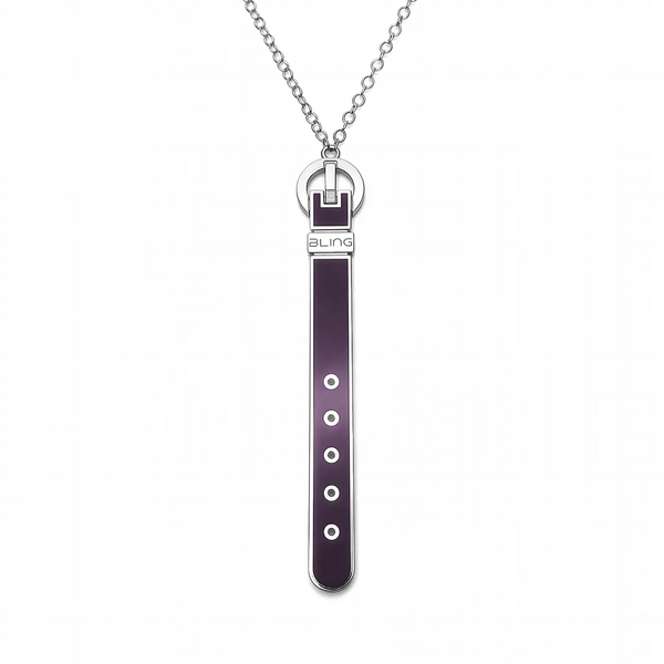 Ciondolo Belt - Aubergine