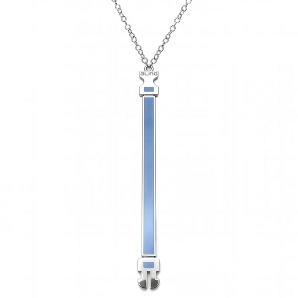 Ciondolo Buckle - Columbia Blue