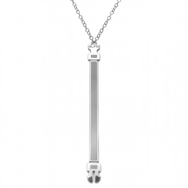 Ciondolo Buckle - Platin Grey