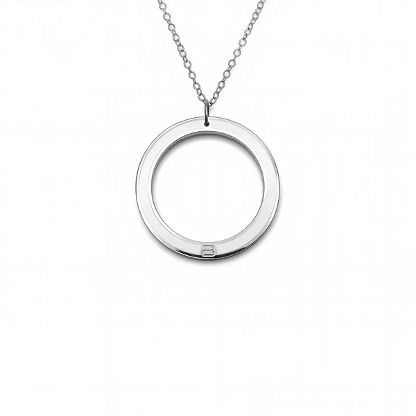 Ciondolo Monogram Mono - Deep White