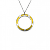 Ciondolo Monogram Multi - Yellow