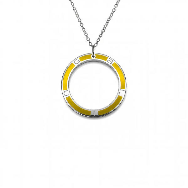 Ciondolo Monogram Multi - Yellow