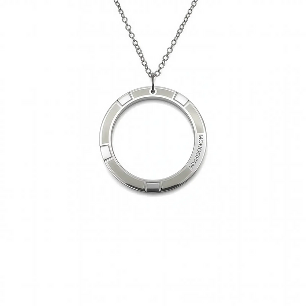 Ciondolo Monogram Verso - Light Green