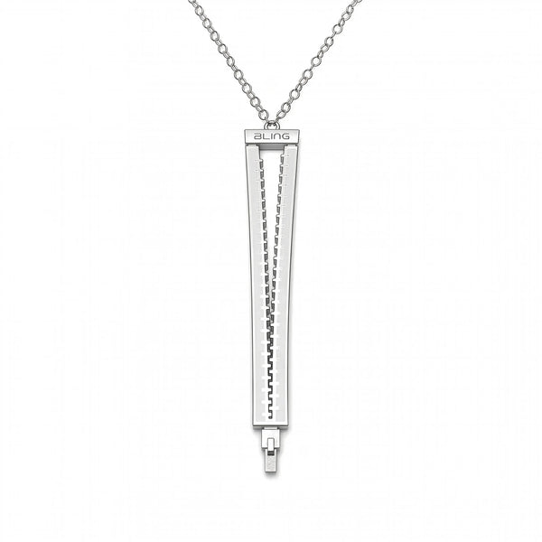 Ciondolo Zip - Deep White