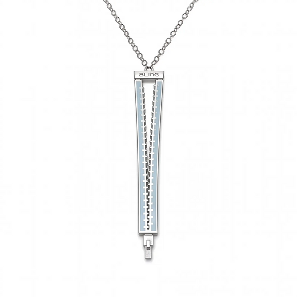 Ciondolo Zip - Light Blue