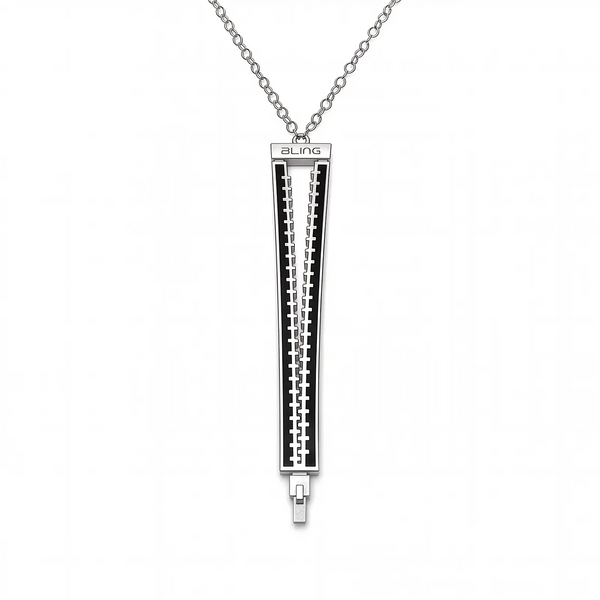 Ciondolo Zip - Onix Black