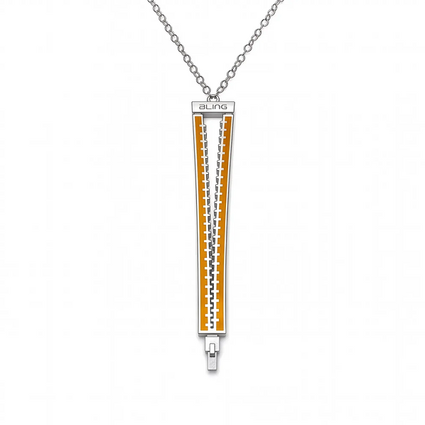 Ciondolo Zip - Oriental Orange