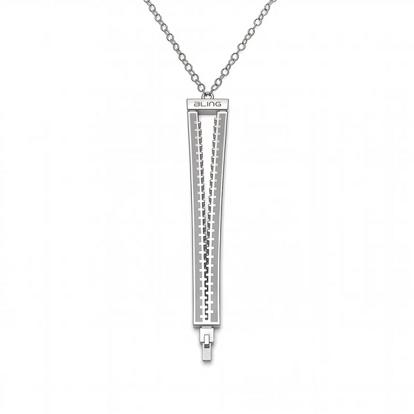 Ciondolo Zip - Platin Grey