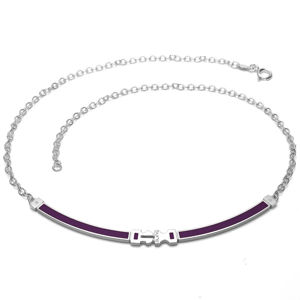 Collana Buckle - Aubergine