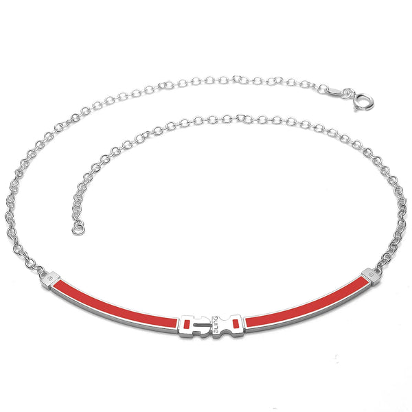 Collana Buckle - Coral