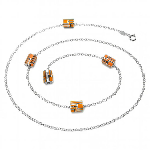 Collana Module - Oriental Orange