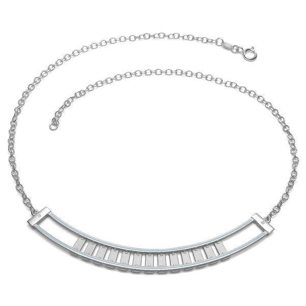 Collana Rail - Light Blue