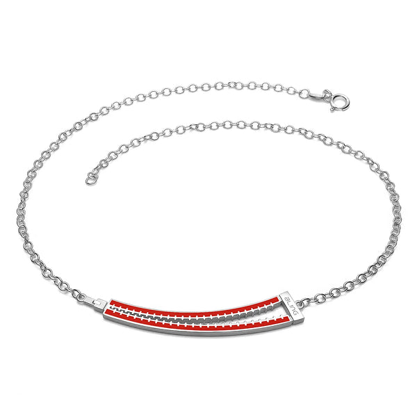 Collana Zip - Coral