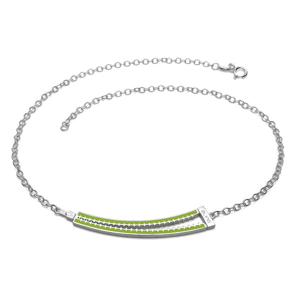 Collana Zip - Kiwi