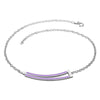 Collana Zip - Lavender