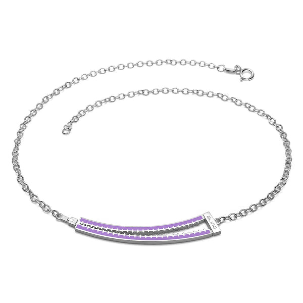 Collana Zip - Lavender