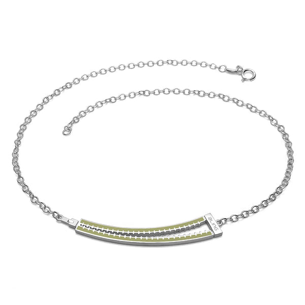 Collana Zip - Moss