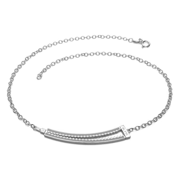 Collana Zip - Platin Grey