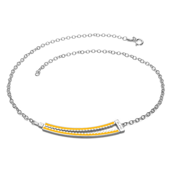 Collana Zip - Yellow