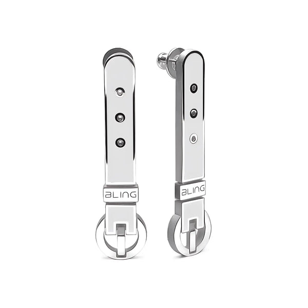 Orecchini Belt - Deep White