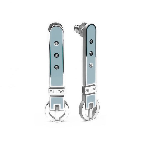 Orecchini Belt - Light Blue