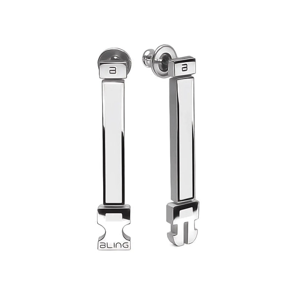 Orecchini Buckle - Deep White