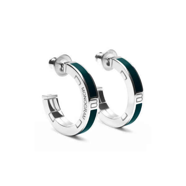 Orecchini Monogram Mono - Forest