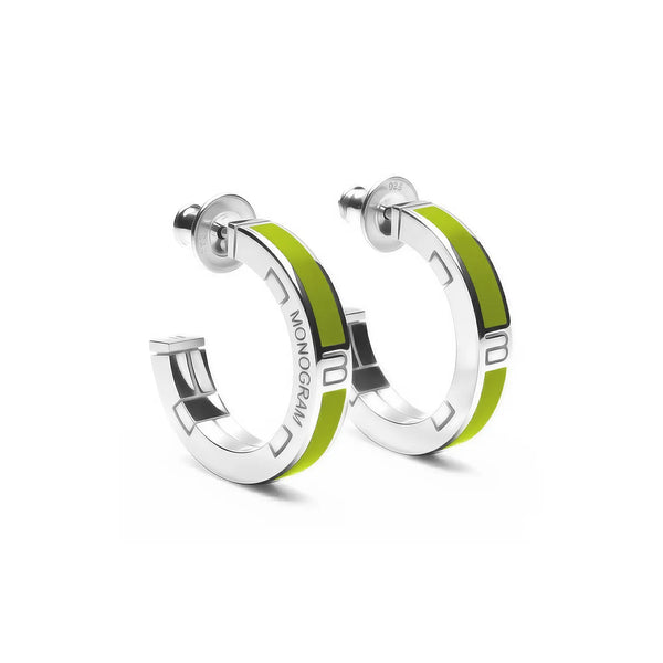 Orecchini Monogram Multi - Kiwi