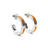 Orecchini Monogram Multi - Oriental Orange