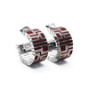 Orecchini Module - Burgundy