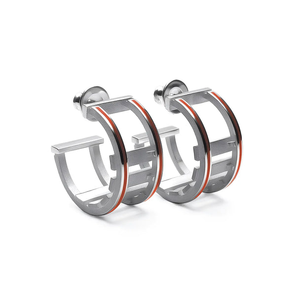 Orecchini Rail - Coral