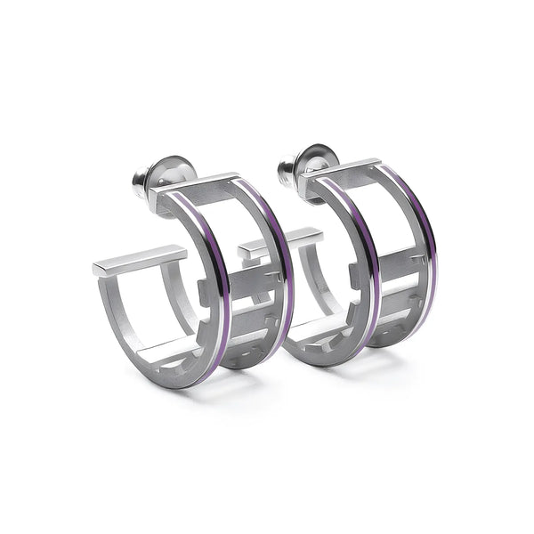 Orecchini Rail - Lavender