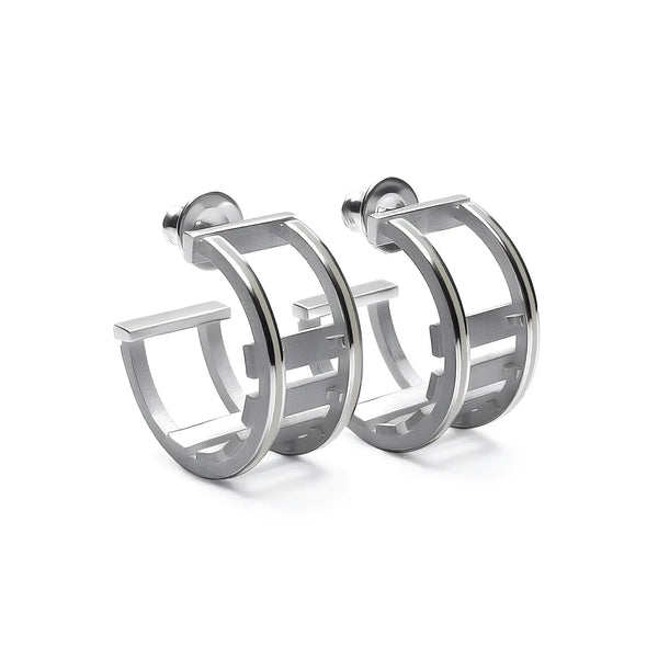 Orecchini Rail - Light Green