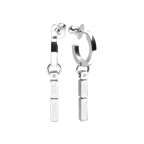 Orecchini Xilo - Deep White