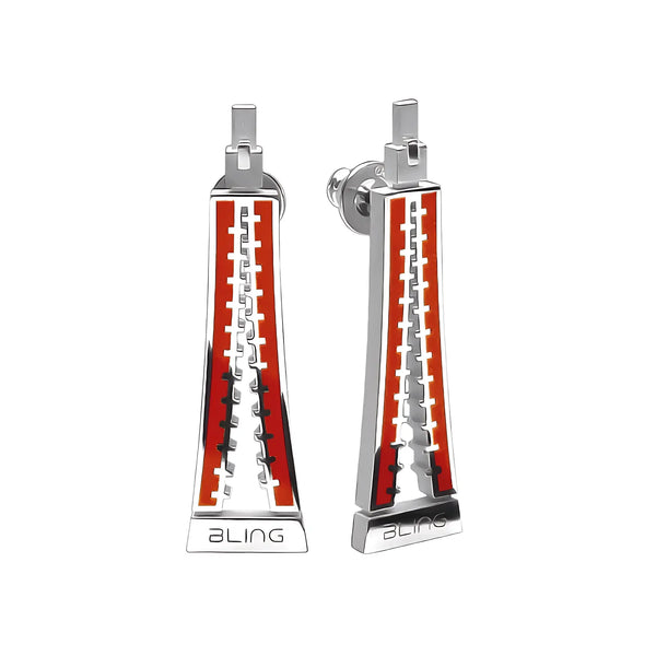 Orecchini Zip - Coral