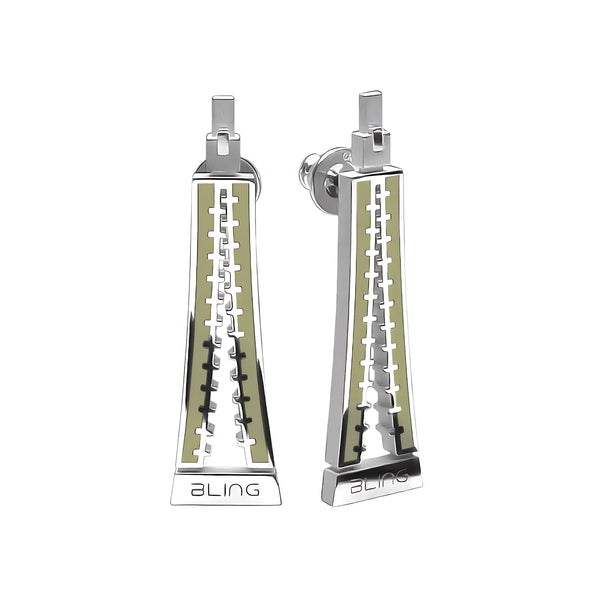 Orecchini Zip - Moss