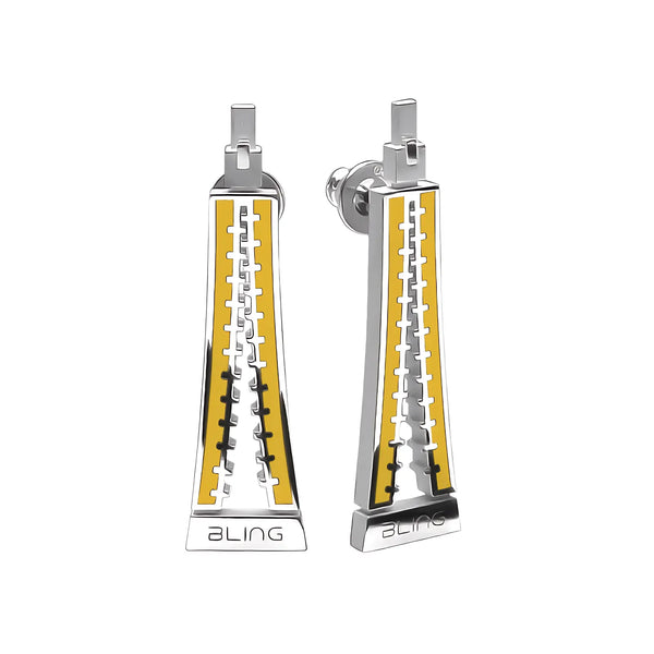 Orecchini Zip - Yellow