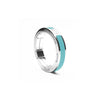 Anello Monogram Mono - Cyan