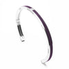 Bracciale Monogram Mono - Aubergine
