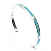 Bracciale Monogram Multi - Cyan