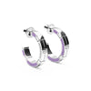 Orecchini Monogram Verso - Lavender