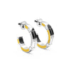 Orecchini Monogram Verso - Yellow